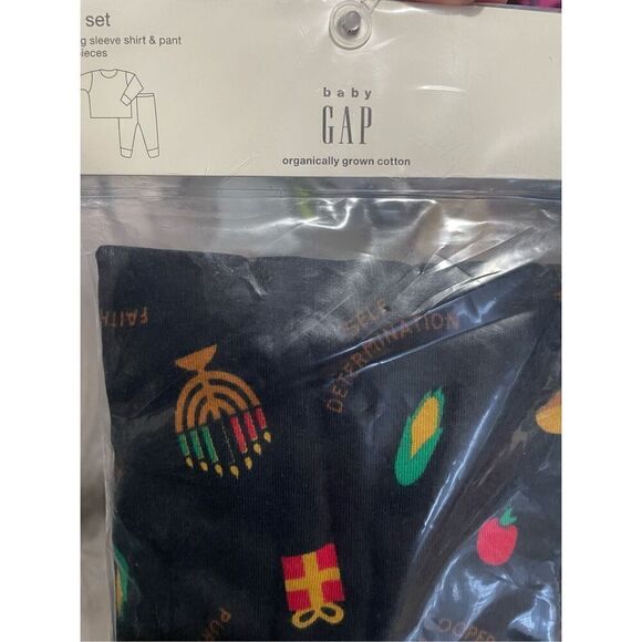Gap kids organic holiday pj sets bundle of 2 size 3T - Picture 4 of 5